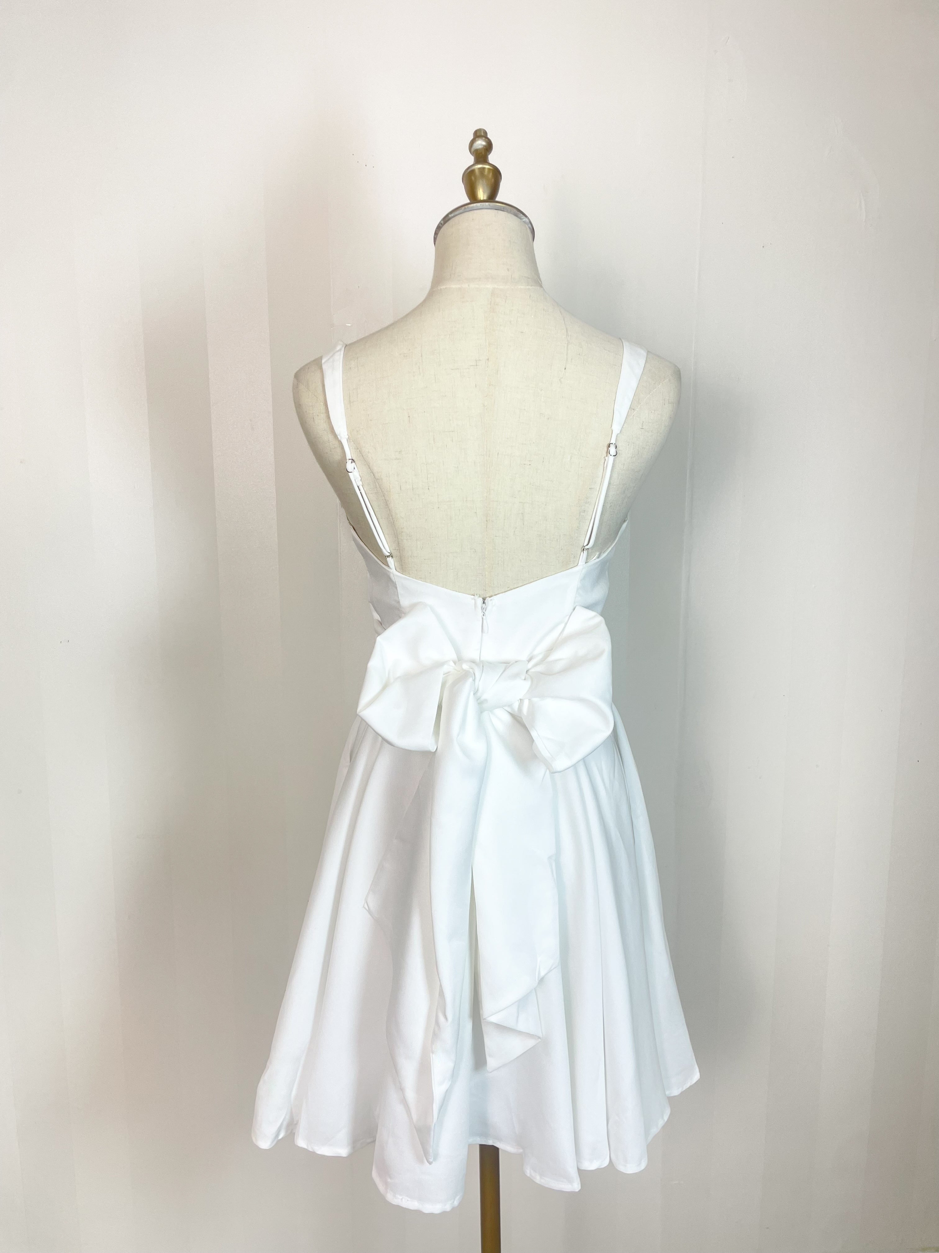 corset mini dress