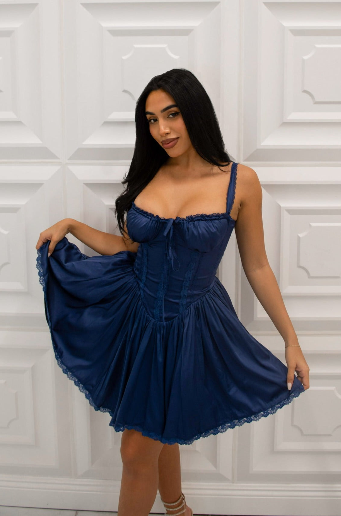 Satin Corset Dress