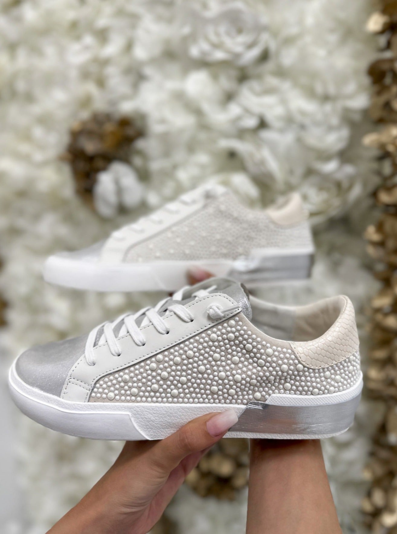 Pearl sneakers