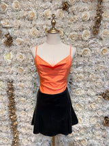 Logan Backless Bodysuit (Orange)