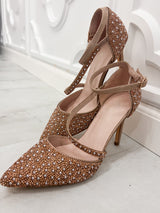 Pearl pointed heels&nbsp;