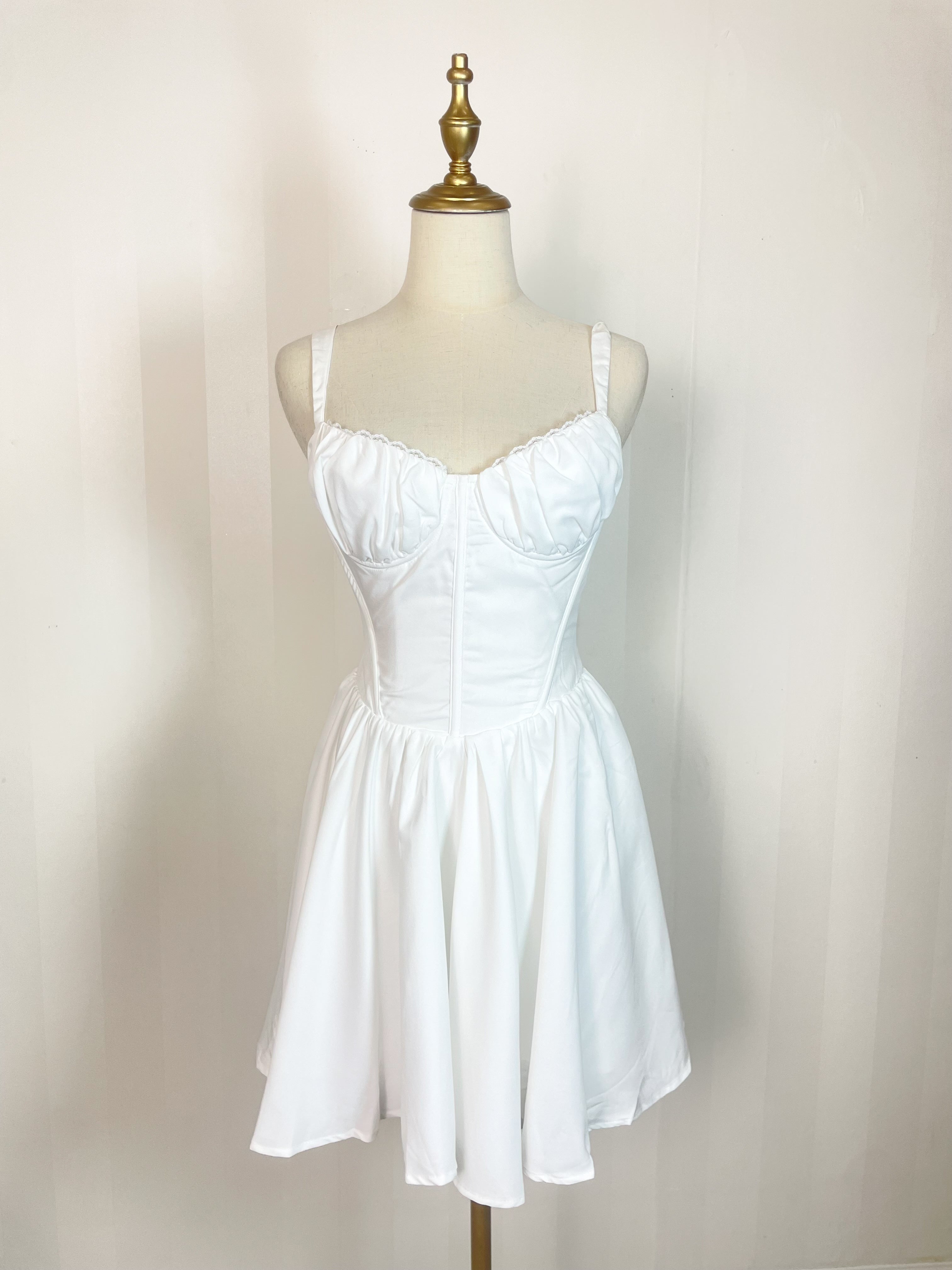 corset mini dress