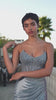 fitted strapless gown showcases a scoop neckline and a dazzling embellished corset bodice that radiates elegance 
